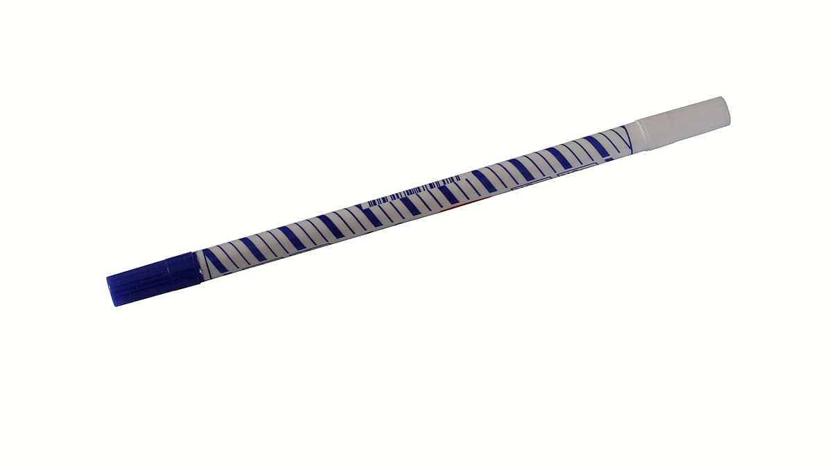 A close view of a hand signing a printed form in dark ink, the pen tip resting on the ruled signature line